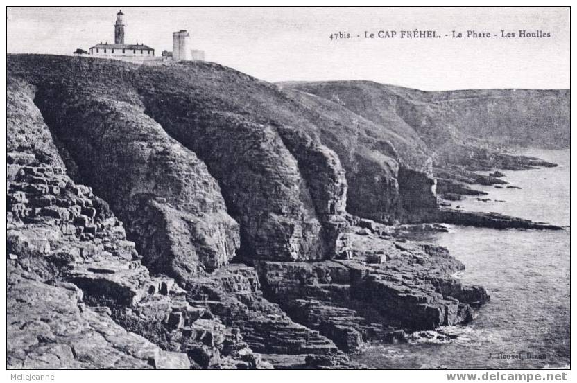 Cpa Cap Frehel , Phare , Les Houlles - Cap Frehel