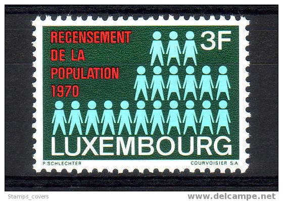 LUXEMBOURG MNH** MICHEL 811 €0.30 RECENSEMENT POPULATION - Nuevos