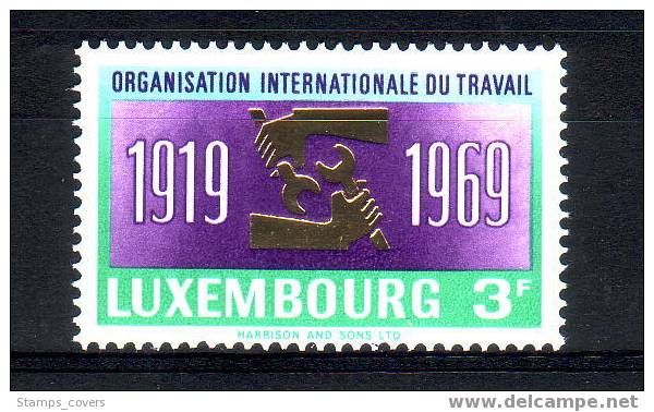 LUXEMBOURG MNH** MICHEL 792 €0.30 ORGANISATION INTERNATIONALE DU TRAVAIL - Nuovi