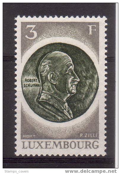 LUXEMBOURG MNH** MICHEL 849 €0.60 CECA ROBERT SCHUMAN - Ungebraucht