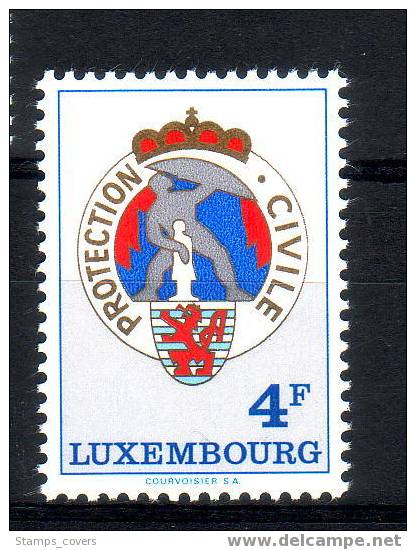 LUXEMBOURG MNH** MICHEL 910 €0.70 PROTECTION CIVILE - Ungebraucht