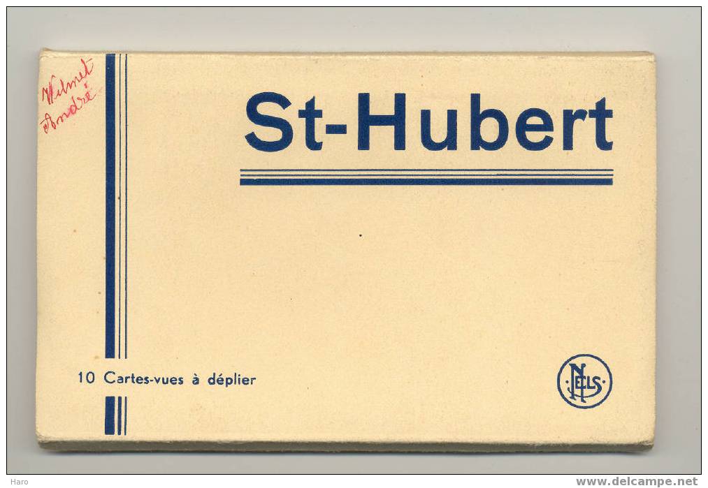 SAINT - HUBERT - Carnet De 10 Cartes à Déplier (254) - Saint-Hubert