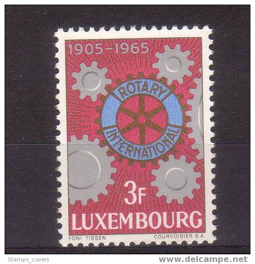 LUXEMBOURG MNH** MICHEL 709 €0.30 ROTARY - Unused Stamps