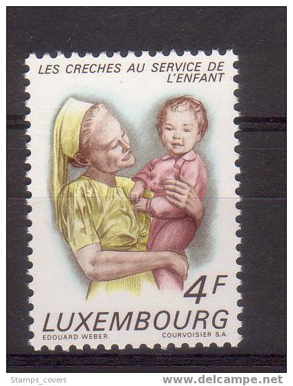 LUXEMBOURG MNH** MICHEL 865 €0.50 CRECHE ENFANTS NURSE - Ungebraucht