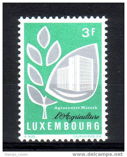 LUXEMBOURG MNH** MICHEL 795 €0.30 AGRONOMIE MERSCH - Unused Stamps