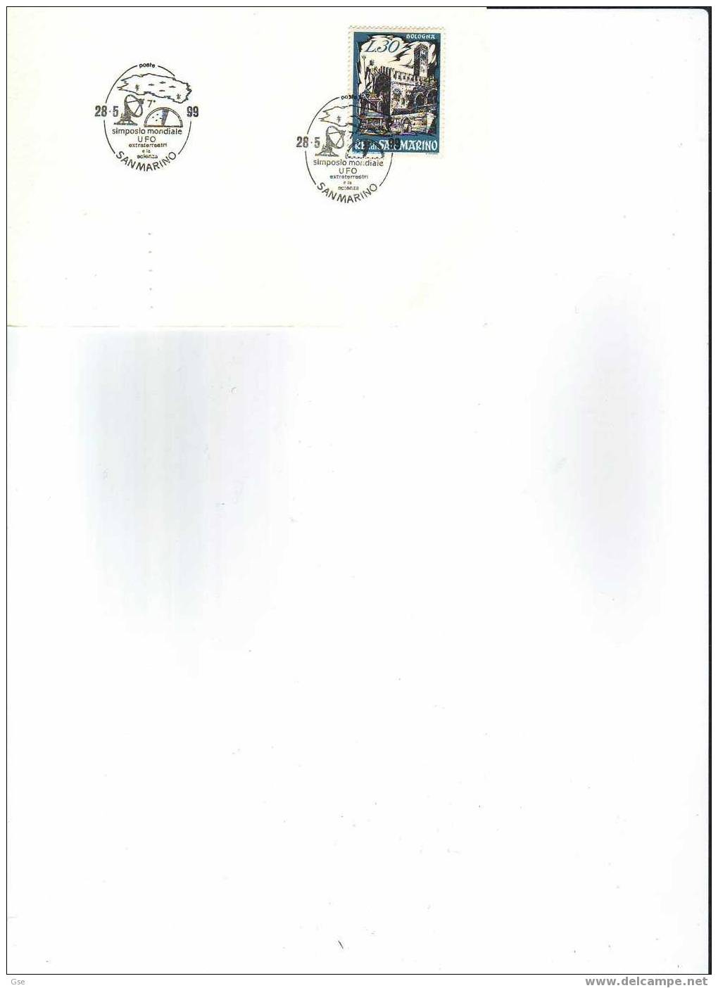 SAN MARINO 1998 - Annullo Speciale Illustrato - Astronomia - Astronomie