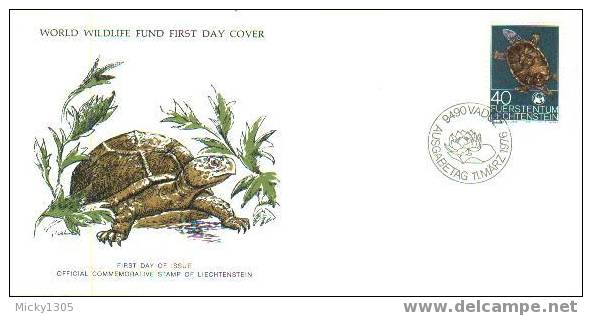 WWF Mi-Nr 645 FDC Liechtenstein (L048) - FDC