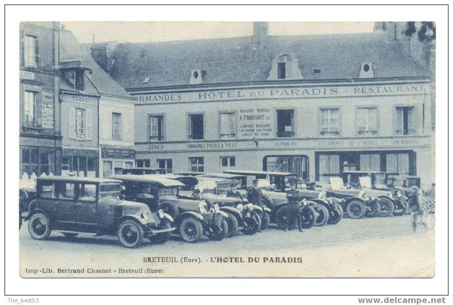 Breteuil  - L'Hotel Du Paradis - Breteuil