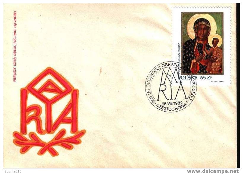 Fdc Art >  Peinture >  Madonnes Pologne 1982 - Madonnen