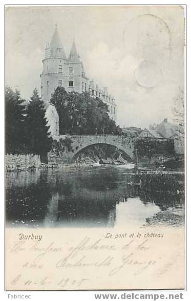 Durbuy - Le Pont Et Le Château - Durbuy