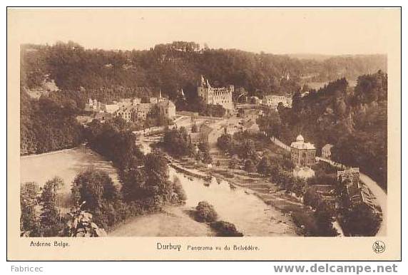 Durbuy - Panorama Vu Du Belvédère. - Durbuy