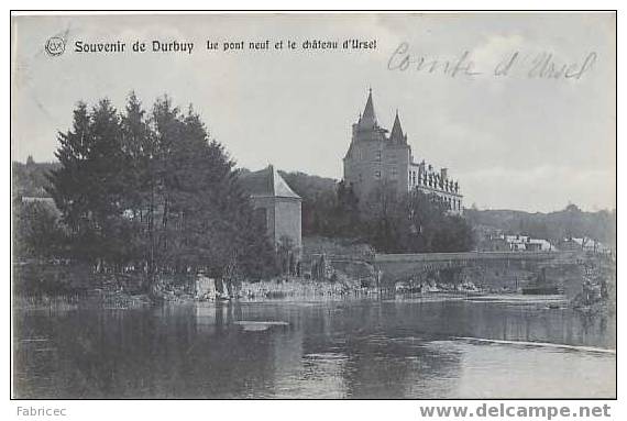 Durbuy - Souveniir De Durbuy Le Pont Neuf Et Le Château D'Ursel - Durbuy