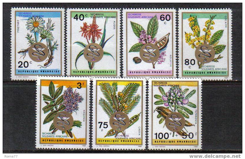 D771 - RWANDA , N. 311/318 *** - Unused Stamps