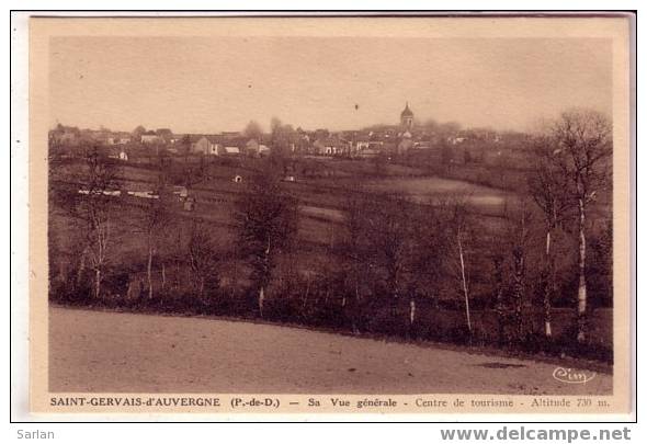 63 , St Gervais , Vue Generale - Saint Gervais D'Auvergne