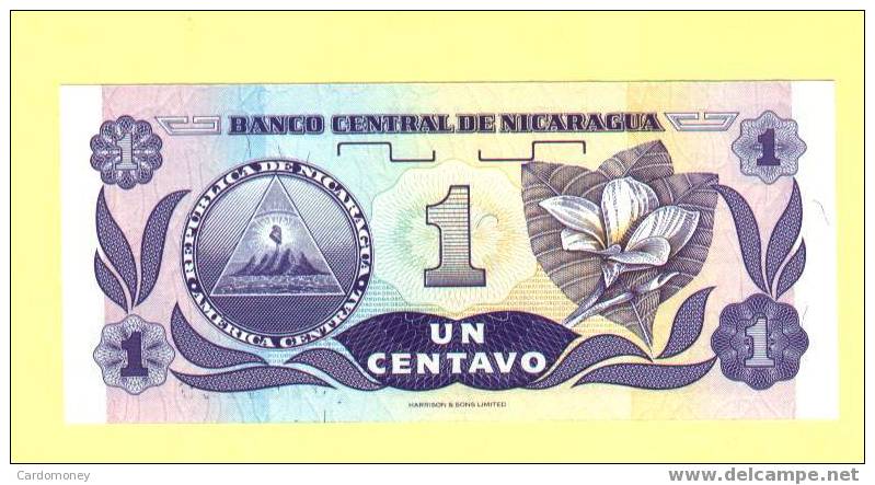 NICARAGUA  1 Centavo  (neufs - UNC) (N° 438) - Nicaragua