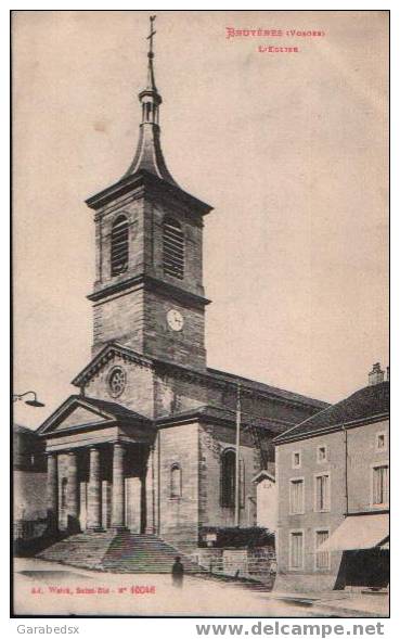 CPA De BRUYERES - L'Eglise. - Bruyeres