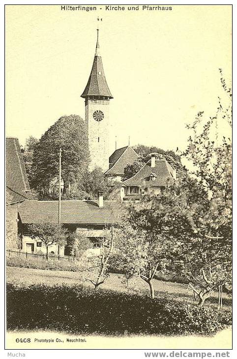 Hilterfingen Kirche Und Pfarrhaus - Hilterfingen