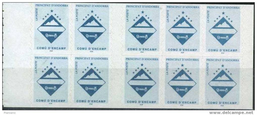 PIA - ANF - 1999 - Série Courante - Comù D'Encamp - Carnet - (Yv C 7) - Postzegelboekjes