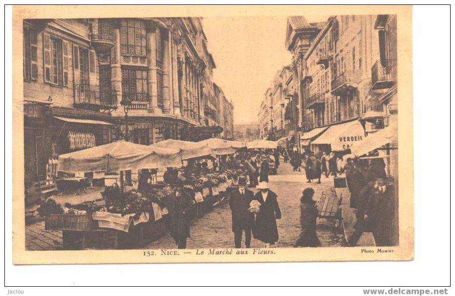 MARCHE AUX FLEURS A NICE Ref 186 - Marchés