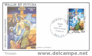 Wallis Et Futuna. FDC Pâques 1984. - FDC