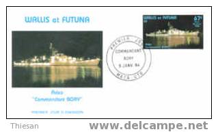 Wallis Et Futuna. FDC 1984.Aviso Bory. - FDC