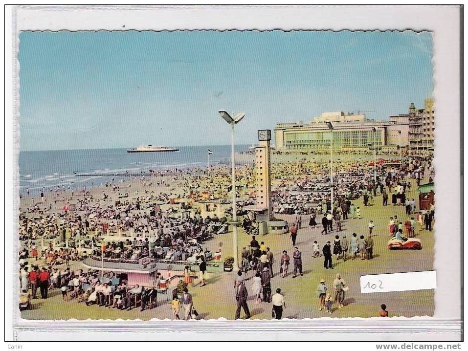 Ostende :  La Plage Et Le Kursaal - Oostrozebeke