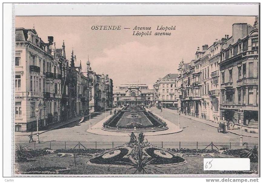 Ostende : Avenue Leopold - Oostrozebeke