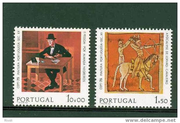 EUROPA CEPT - 1975 PORTUGAL N° 1261-62 Neufs Avec Charnieres - 1975