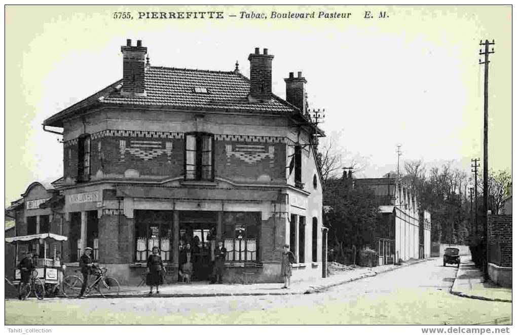 PIERREFITTE - Tabac,Boulevard Pasteur - Pierrefitte Sur Seine