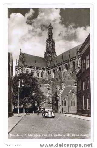 CPSM HAARLEM Achterzijde Van De Grote Of St Bavo Kerk - Haarlem