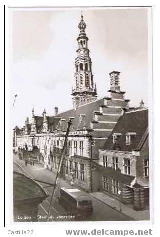 CPSM LEIDEN Stadhuis Voorzijde - Leiden