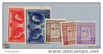 Belgique 1926, Antituberculeux Albert 1er Et Elisabeth,  (32533) - Unused Stamps