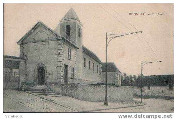 CPA De BONNEUIL - L'Eglise. - Bonneuil Sur Marne