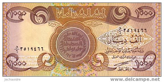 IRAQ   1 000 Dinars   Non Daté (2003)   Pick 93     ***** BILLET  NEUF ***** - Iraq