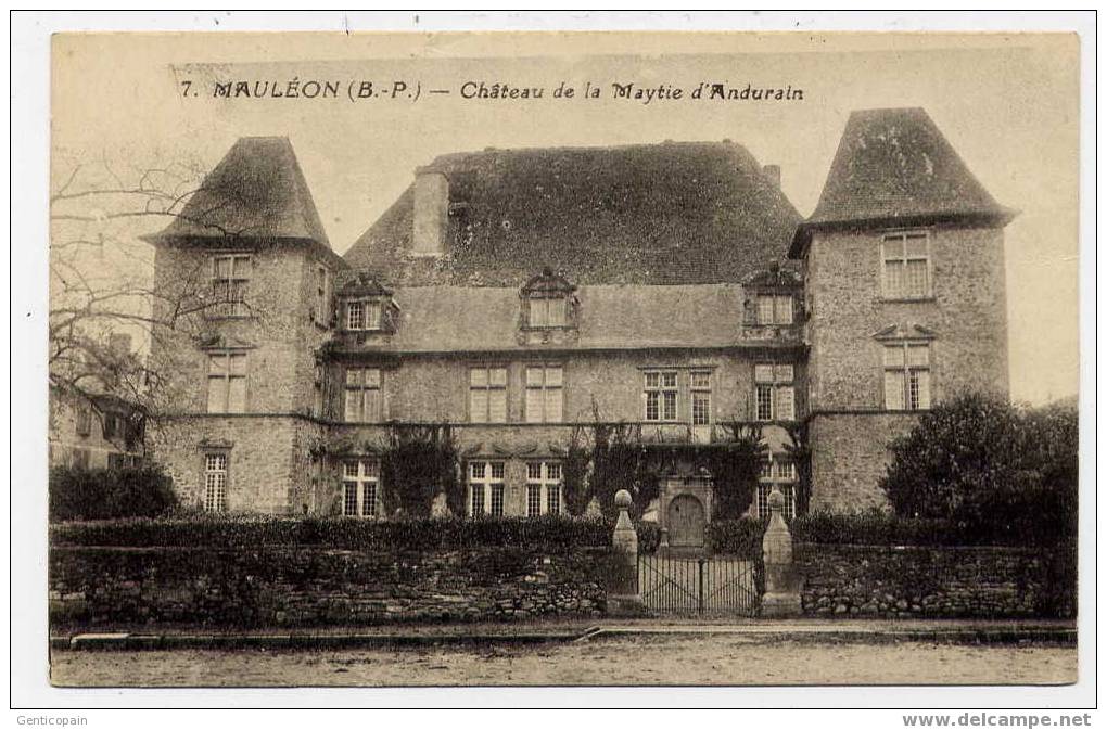 H111 - MAULEON - Château De La Maytie D'Andurain - Mauleon Licharre