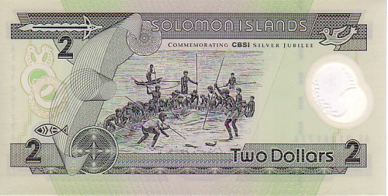 SOLOMON ISLANDS   2 Dollars  Non Daté (2001)  Pick 23  Polymer   ***** BILLET  NEUF ***** - Isla Salomon