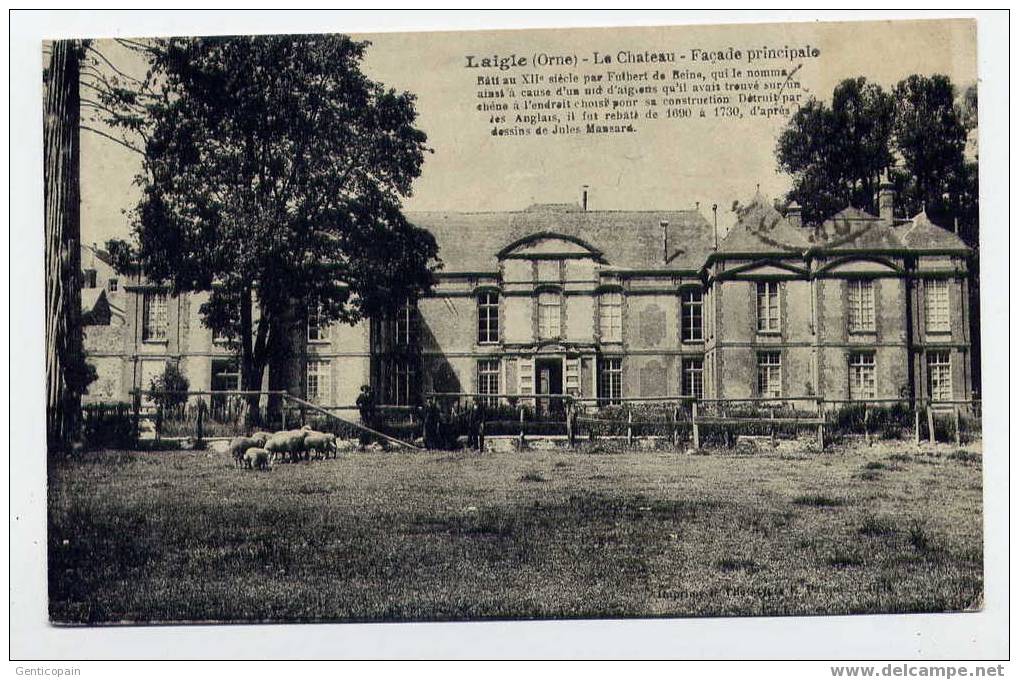 H112 - LAIGLE - Le Château (1923) - L'Aigle