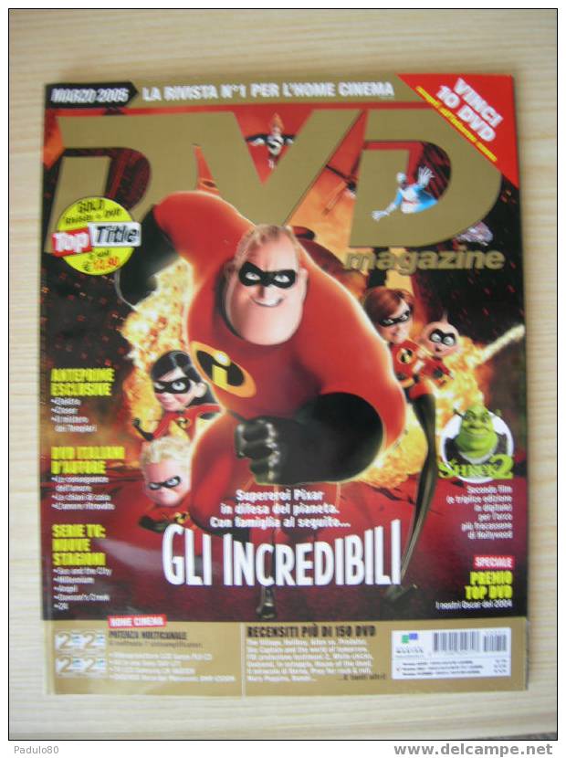 DVD Magazine N° 52 Gli Incredibili - Magazines