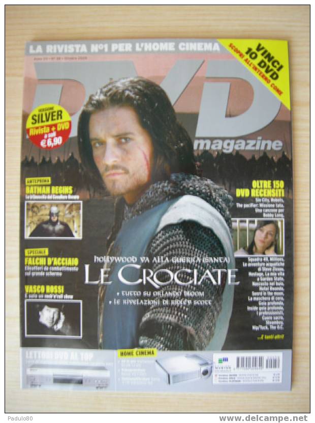 DVD Magazine N° 59 Le Crociate Orlando Bloom - Magazines