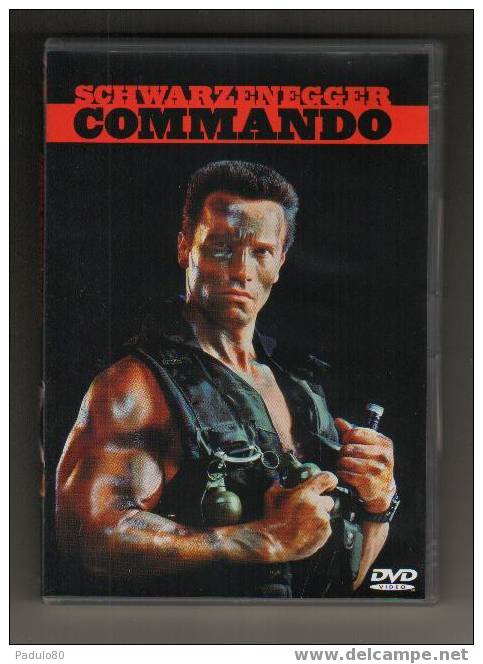 DVD-COMMANDO Arnold Schwarzenegger - Action, Adventure