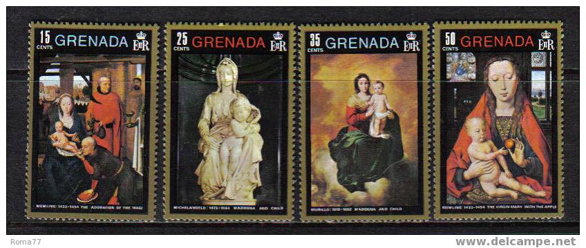 D844 - GRENADA  N. 408/411   *** - Madonne