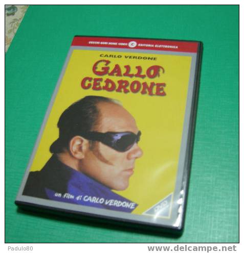 DVD-GALLO CEDRONE Carlo Verdone - Comédie