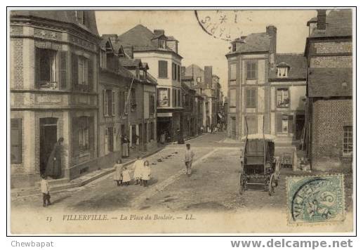 Villerville - La Place Du Bouloir - Villerville
