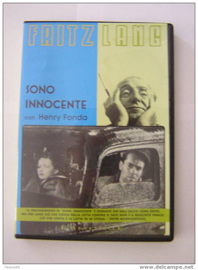 DVD-SONO INNOCENTE Fritz Lang - Drame