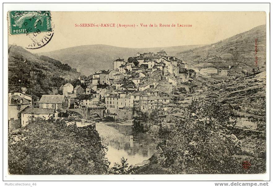 12 - ST SERNIN S/ RANCE - Vue De La Route De Lacaune. - Autres & Non Classés