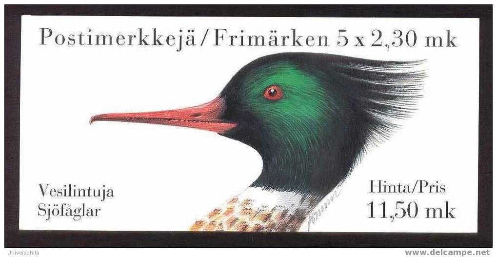 Carnet **MNH YT 1189 - 1193 De Finlande Sur Les Oiseaux Aquatiques - Autres & Non Classés