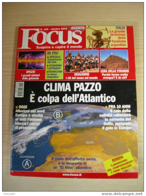 Focus N° 120 Ottobre 2002 - Scientific Texts