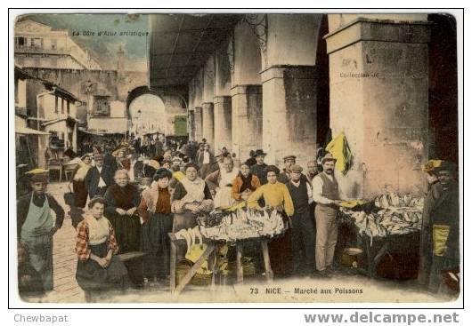 Nice - Marché Aux Poissons - Marchés, Fêtes