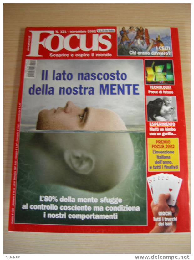 Focus N° 121 Novembre 2002 - Testi Scientifici