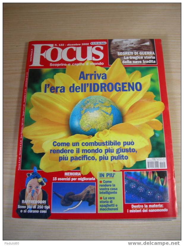 Focus N° 122 Dicembre 2002 - Wetenschappelijke Teksten